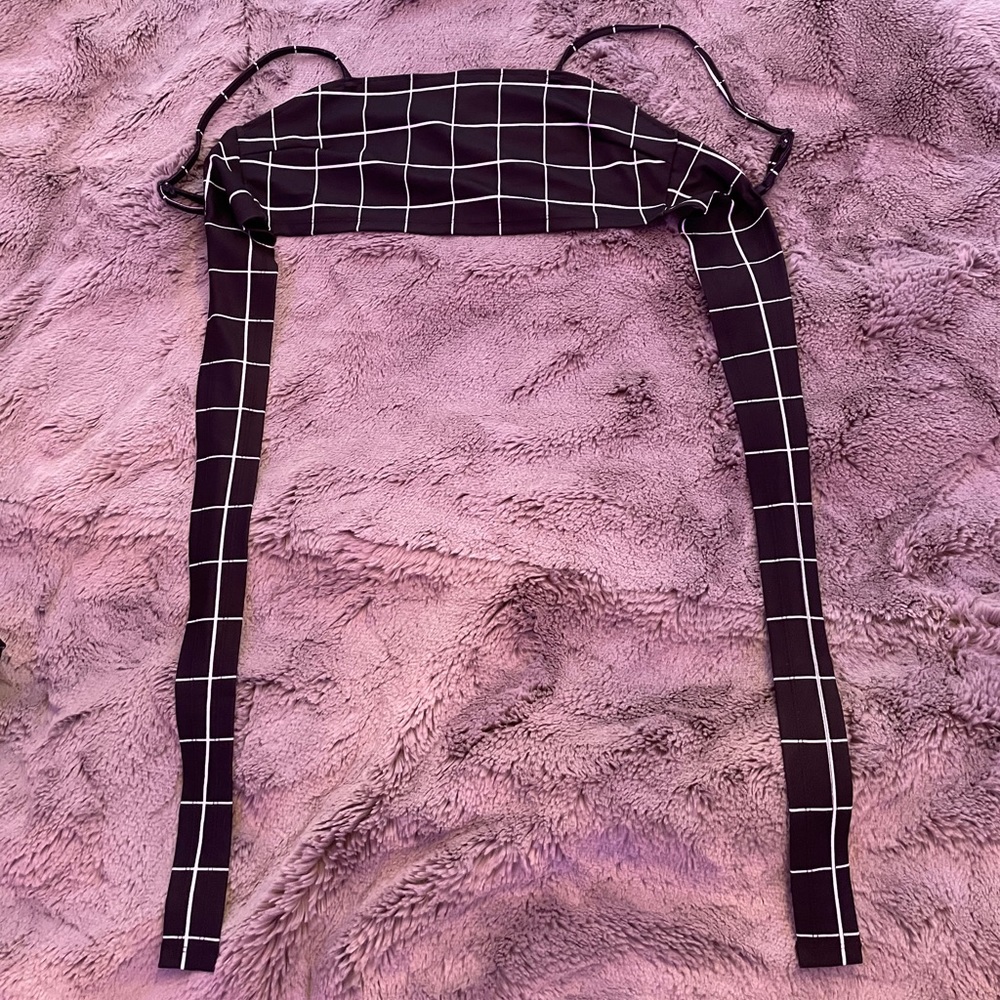 Shein never worn cross body crop top